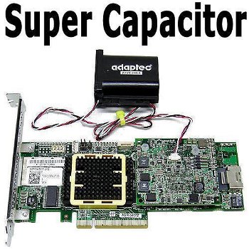 Adaptec ASR-5405Z SAS SATA RAID PCI-e Controller | 4-Port - 1
