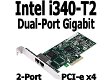 Intel i340-T2 Dual-Port PCI-e Ethernet Adapter | ESXi 7, W11 - 0 - Thumbnail