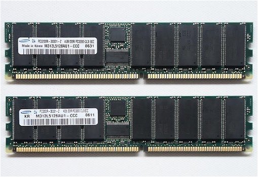 512MB, 1GB, 2GB, 4GB Registered ECC DDR DDR2 Server Geheugen - 0