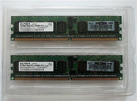 512MB, 1GB, 2GB, 4GB Registered ECC DDR DDR2 Server Geheugen - 2