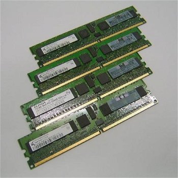 512MB, 1GB, 2GB, 4GB Registered ECC DDR DDR2 Server Geheugen - 4