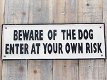 bord pas op voor de hond , hondenbord - 0 - Thumbnail
