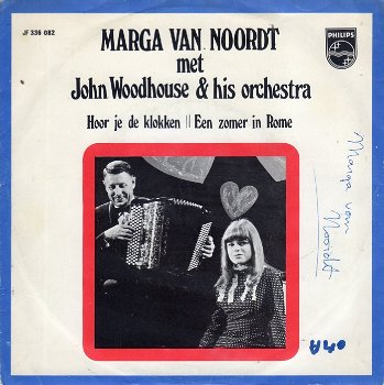 Marga Van Noordt – Hoor Je De Klokken (1969) - 0