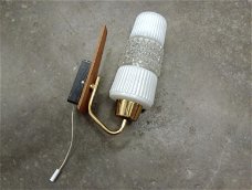 Leuk vintage wandlampje