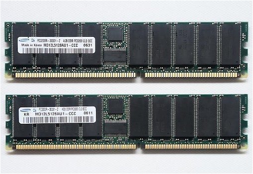 1GB, 2GB & 4GB Unbuffered Non-ECC DDR2 PC Geheugen Modules - 0