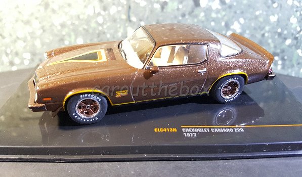 Chevrolet Camaro Z28 1977 bruin 1:43 Ixo V803 - 0