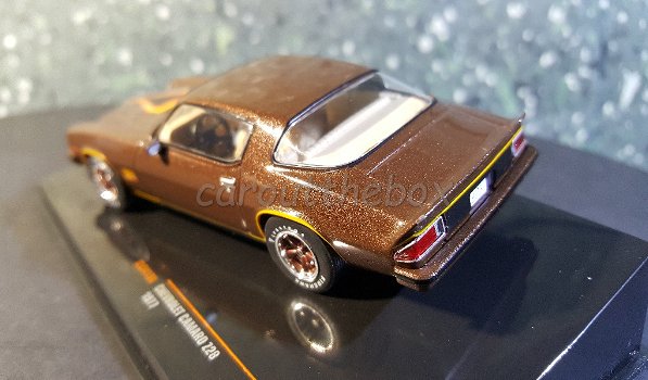 Chevrolet Camaro Z28 1977 bruin 1:43 Ixo V803 - 2