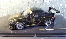 Porsche 911 RWB JPS zwart 1:43 Ixo V807