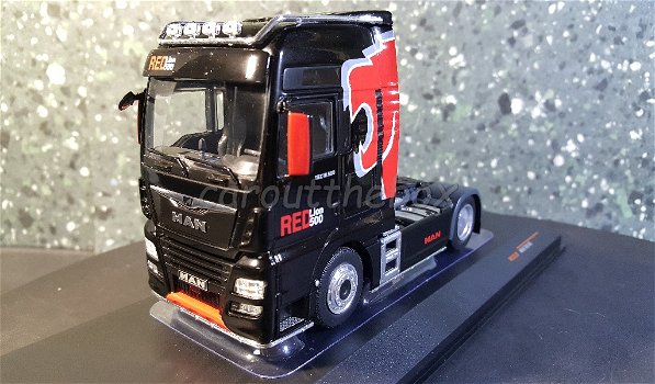 MAN TGX XXL zwart 1/43 Ixo V812 - 1