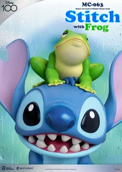 Beast Kingdom MC-063 Stitch with Frog Master Craft Statue - 3