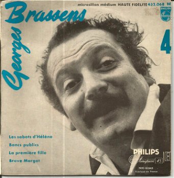 Georges Brassens – 4 - Les Sabots D'Hélène (1957) - 0