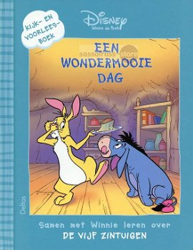 Winnie de Poeh kijk -en voorleesboek: Een wondermooie dag - 0