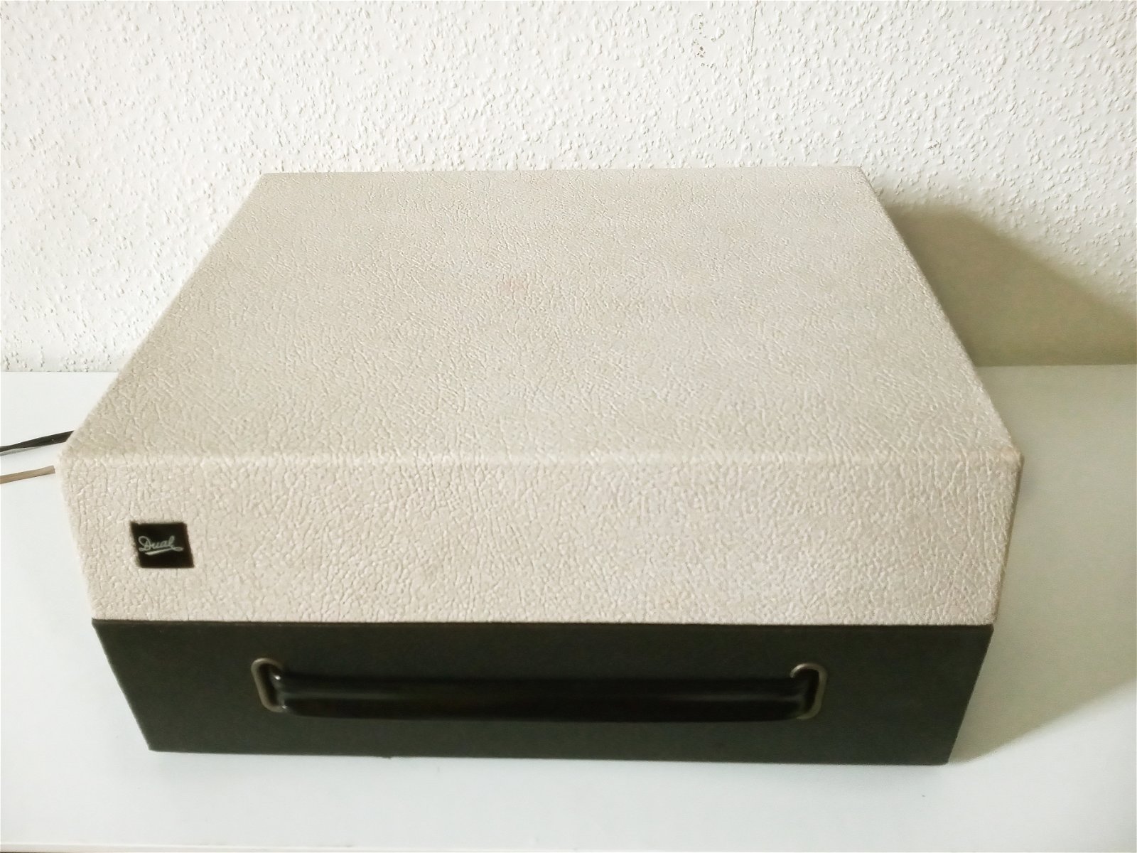 vintage platenspeler in koffer - Afbeelding 8