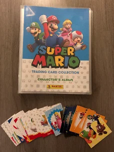 Super Mario trading card collection kaarten