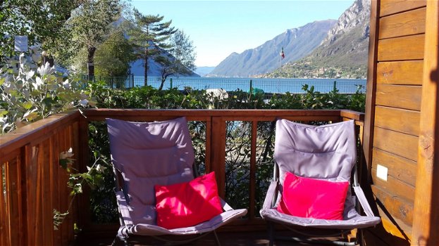 Chalet DIRECT aan meer van Lugano in Porlezza Noord Italie - 5