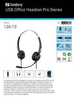 USB Office Headset Pro Stereo - 4