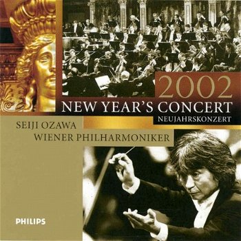 Seiji Ozawa / Wiener Philharmoniker – New Year's Concert 2002 = Neujahrskonzert 2002 (CD) - 0