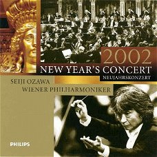 Seiji Ozawa / Wiener Philharmoniker – New Year's Concert 2002 = Neujahrskonzert 2002 (CD)