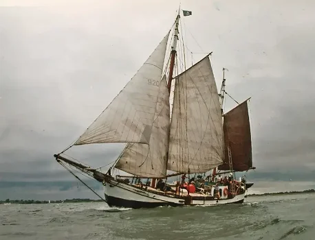 Klipper-aak/besan-ewer/woonboot - 5