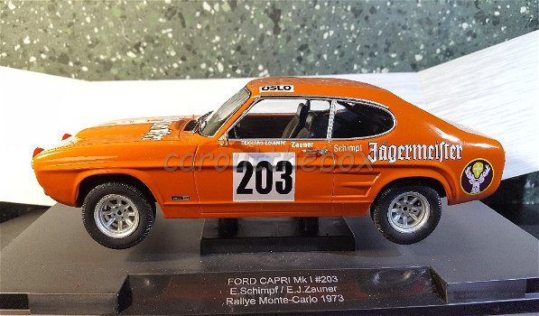 Ford Capri MKI #203 oranje 1/18 MCG MCG047 - 0