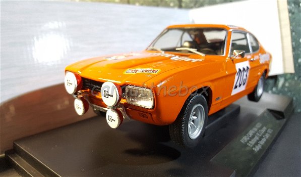 Ford Capri MKI #203 oranje 1/18 MCG MCG047 - 1