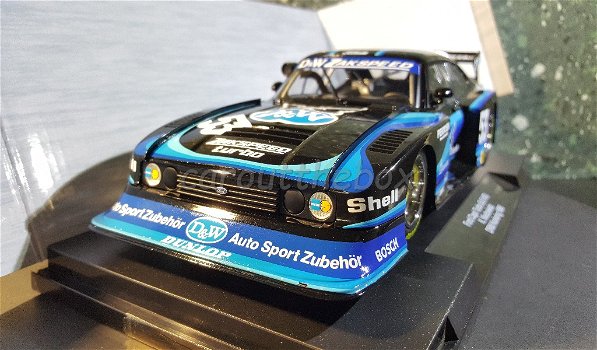 Ford Capri Turbo GR5 #53 zwart 1/18 MCG MCG050 - 1