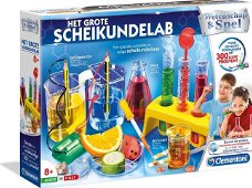 Clementoni - Wetenschap & spel - Het Grote Scheikundelab