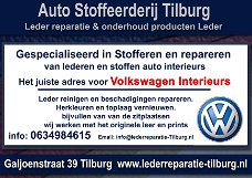 Volkswagen interieur leder reparatie en stoffeerderij Tilburg