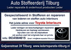 Toyota interieur leder reparatie en stoffeerderij Tilburg