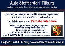 Porsche interieur leder reparatie en stoffeerderij Tilburg