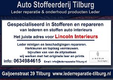 Lincoln interieur leder reparatie en stoffeerderij Tilburg