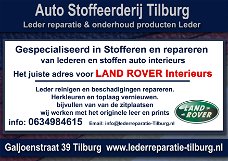Land Rover interieur leder reparatie en stoffeerderij Tilburg Galjoenstraat 39 