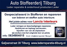 Lancia interieur leder reparatie en stoffeerderij Tilburg Galjoenstraat 39