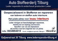 Isuzu interieur leer reparatie en stoffeerderij Tilburg Galjoenstraat 39