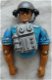 Action Figure Parts, OFFICER AIRBORNE CHOPPER PILOT, AMERICAN DEFENSE U.S. FORCES, REMCO, 1986.(1) - 3 - Thumbnail