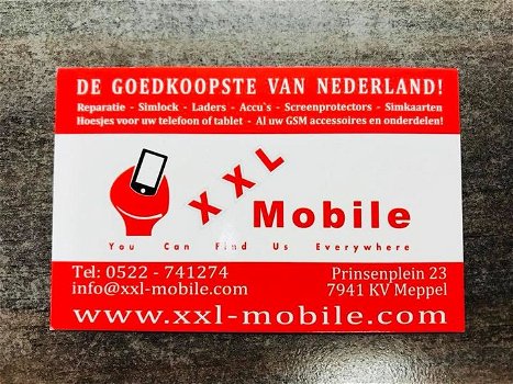 XXL-Mobile Accu vervanging diverse toestelmerken. - 0