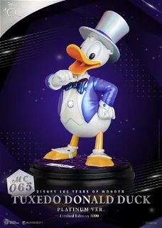 Beast Kingdom Master Craft Tuxedo Donald Duck Platinum MC-065