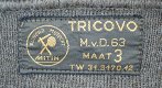 Trui / Pullover, Winter, V-hals, Koninklijke Landmacht, Maat: 3, 1963.(Nr.2) - 3 - Thumbnail