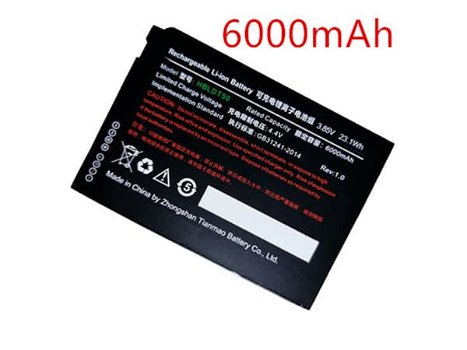 Buy UROVO HBLDT50 UROVO 3.85V 6000mAh/23.1Wh(not Compatible 4300mAh) Battery - 0