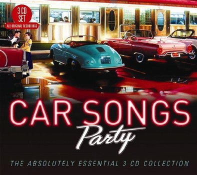 Car Songs Party – The Absolutely Essential Collection (3 CD) Nieuw/Gesealed - 0