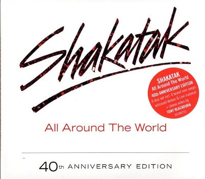 Shakatak – All Around The World - 40th Anniversary Edition (3 CD & DVD) Nieuw/Gesealed - 0