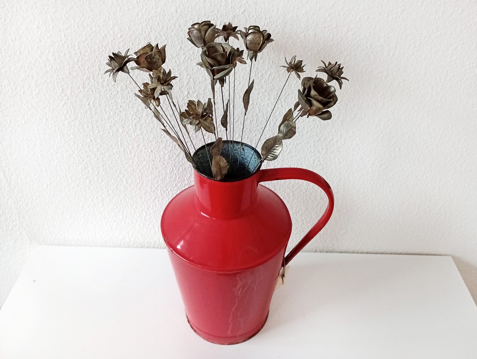 Kunstige bos bloemen van metaal - Afbeelding 2