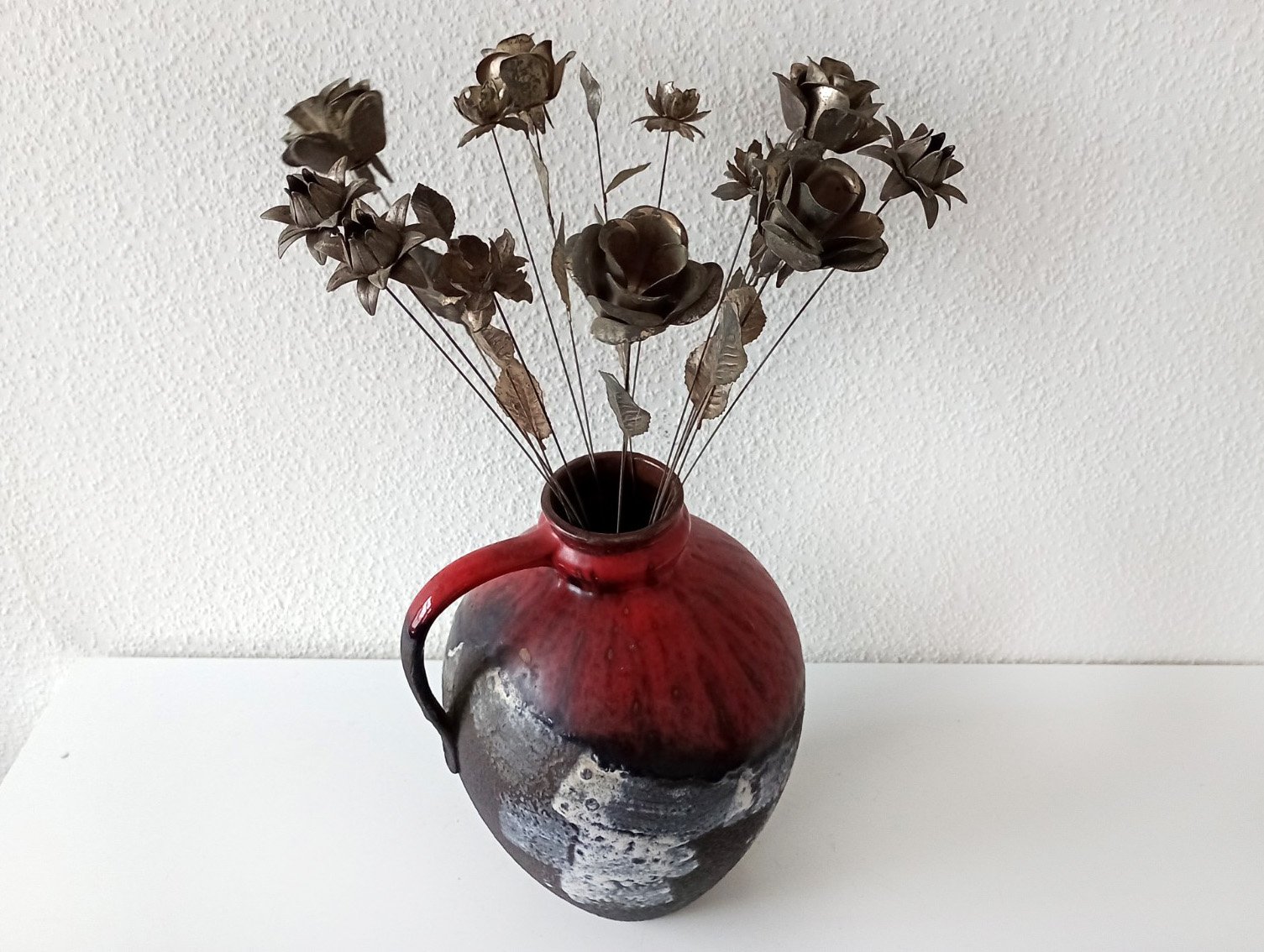 Kunstige bos bloemen van metaal - Afbeelding 5