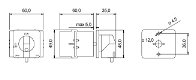 PCE Merz paneel schakelaar 32A 3-polig 400V IP55 - 1 - Thumbnail