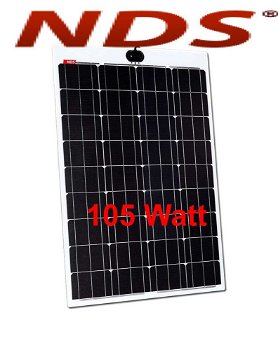 NDS LIGHTSOLAR 105W Semi-Flex Zonnepaneel SET+SC320M,Actie! - 1