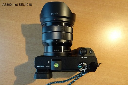 Sony A6500 en Sony A6300 body's met lenzen en toebehoren - 1