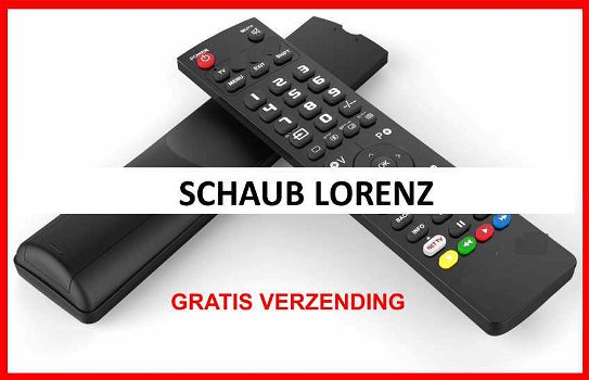 Vervangende afstandsbediening voor uw SCHAUB LORENZ apparatuur - 0