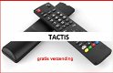 Vervangende afstandsbediening voor uw TACTIS apparatuur - 0 - Thumbnail