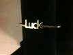 Stainless steel armband Luck goud - 0 - Thumbnail