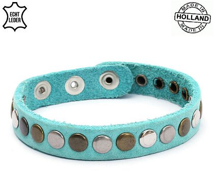 Lederen armband BLLUE - 0